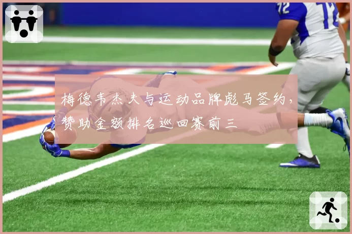 梅德韦杰夫与运动品牌彪马签约，赞助金额排名巡回赛前三