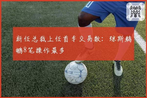 新任总裁上任首季交易数：琼斯鹈鹕8笔操作最多